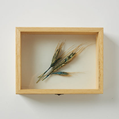 Pencereli Ahşap Hediye Kutusu 14 x 18 x 4,2 cm