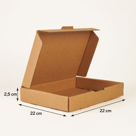 Karton Kutu - 22 x 22 x 2,5 cm