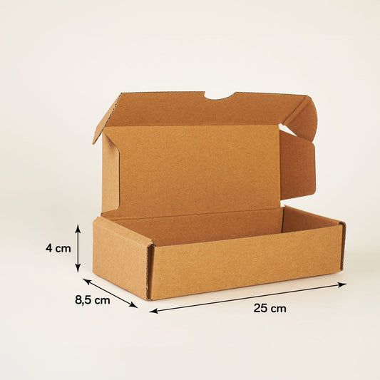 Karton Kutu - 25 x 8,5 x 4 cm