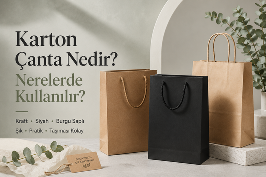 Karton Çanta Nedir? Nerelerde Kullanılır?