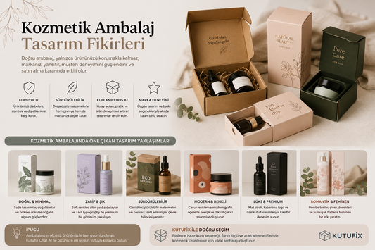 Kozmetik Ambalaj Tasarım Fikirleri