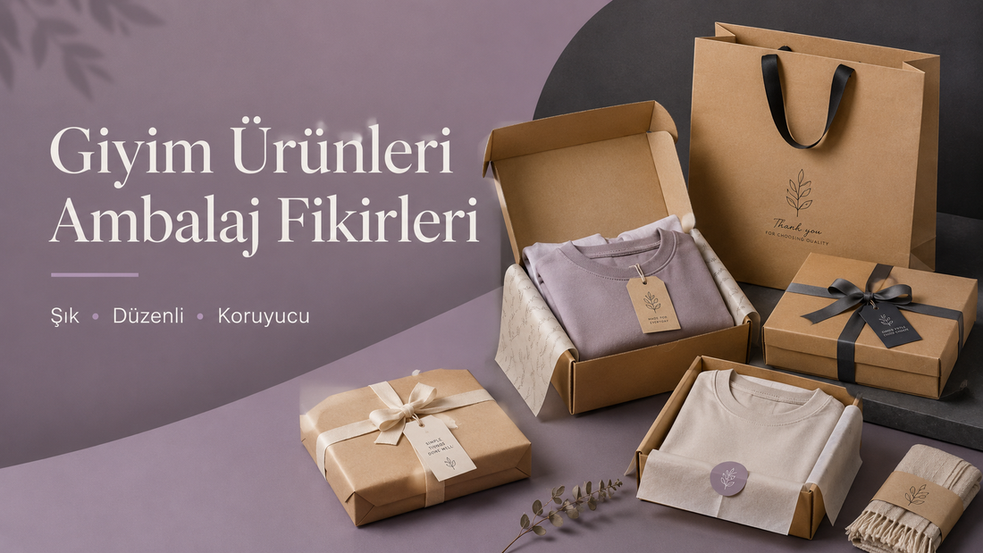 Giyim Ürünleri Ambalaj Fikirleri