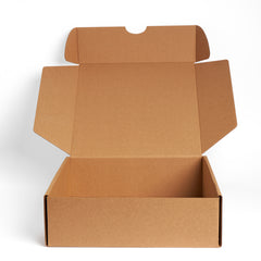 Kraft Cardboard Shipping Box 11.1 x11.3 x3.5 İnches