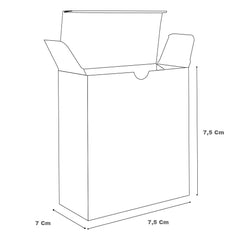 Karton Kutu - 7.5 x 7.5 x 7.5 cm