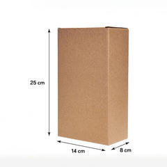 Karton Kutu - 14 x 8 x 25 cm