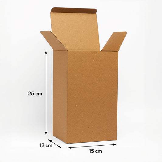 Karton Kutu 15 x 12 x 25 cm