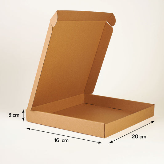 Karton Kutu - 20 x 16 x 3 cm