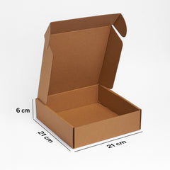 Karton Kutu 20 x 20,5 x 6 cm