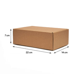 Cardboard Box - 22 x 14 x 7 cm