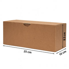 Kraft Packaging Wholesalers Corrugated Boxes 3.7 x9.8 x 3.7 İnches