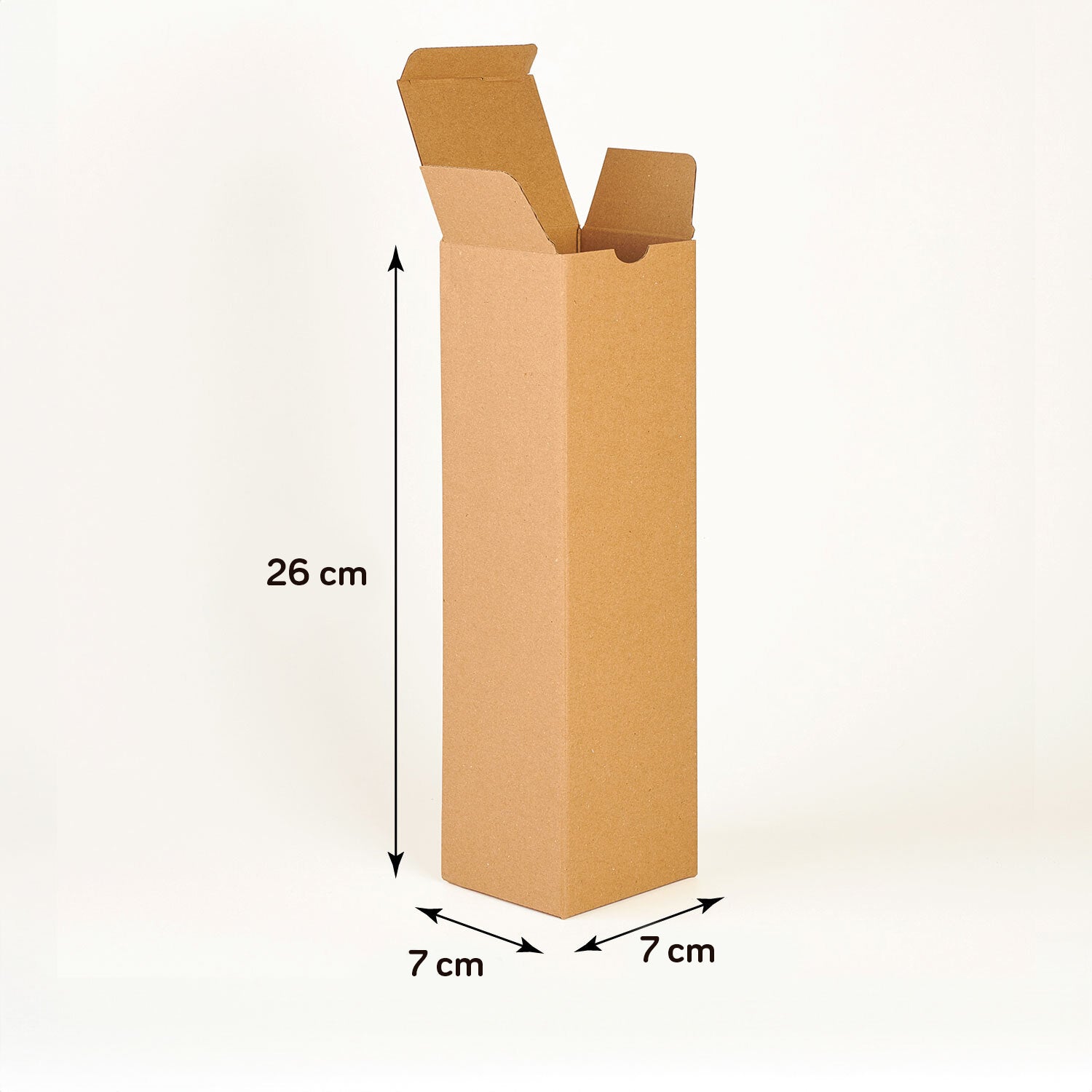 Karton Kutu 7 x 7 x 26 cm