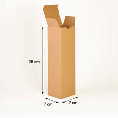 Karton Kutu 7 x 7 x 26 cm