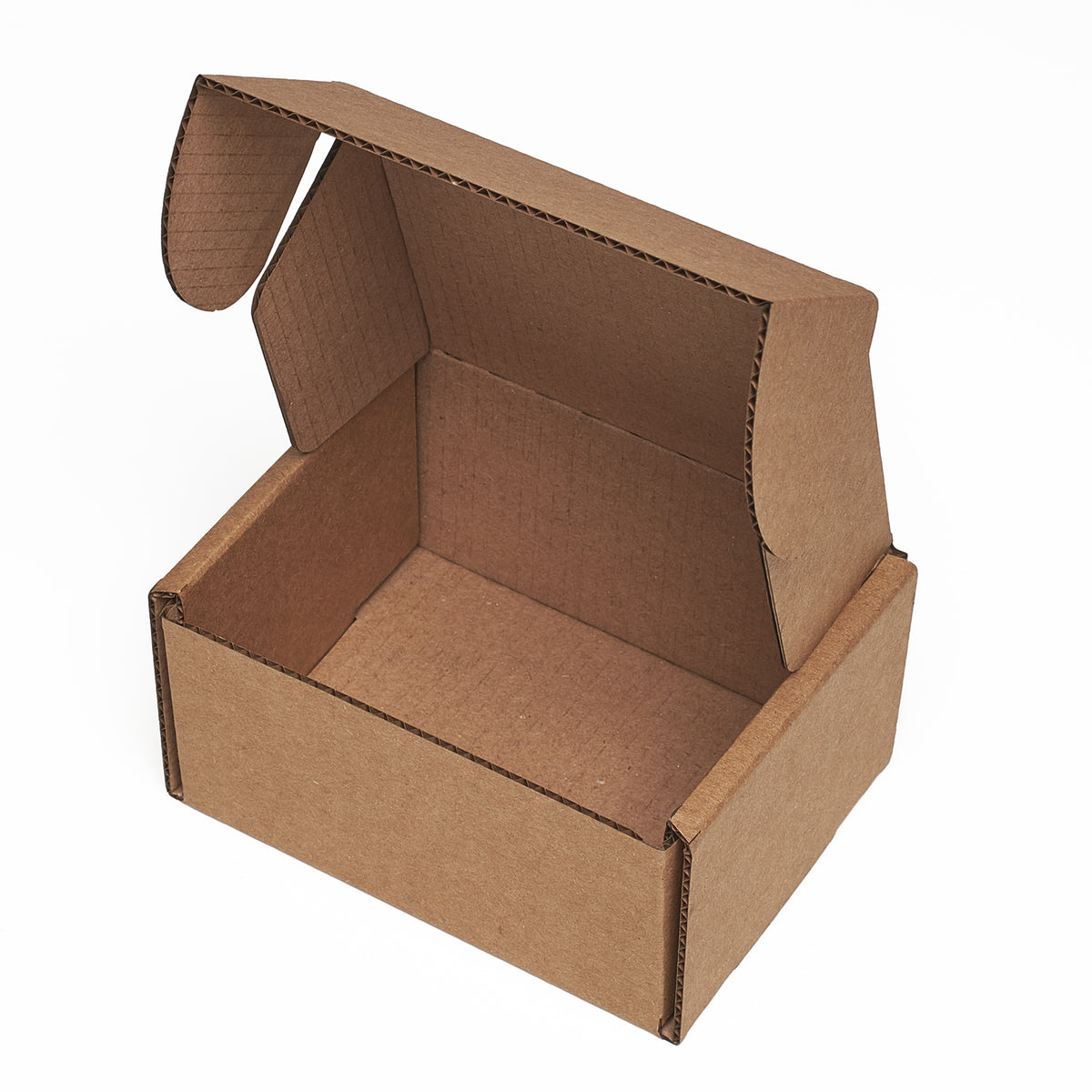 Small Flat Cardboard Packaging Box 3.1 x 4.2 x 2 İnches