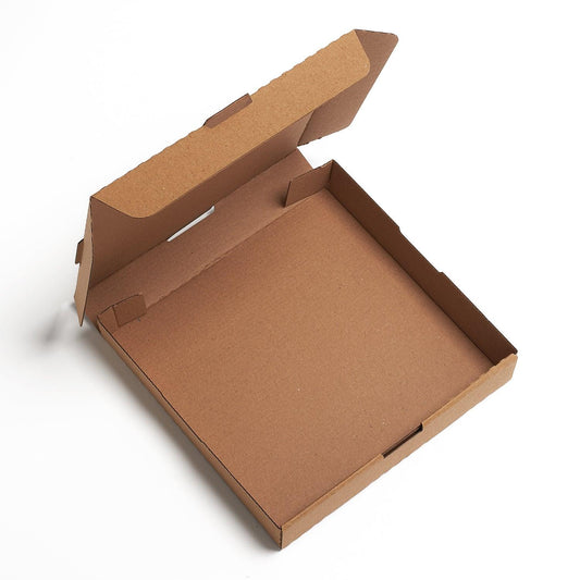 Baskılı Orta Boy Pizza Kutusu 28 x 28 x 4 cm