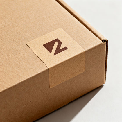 Kraft Sticker Etiket