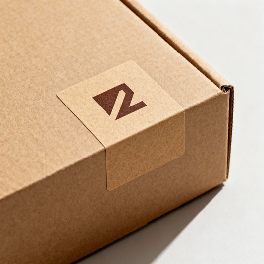 Kraft Sticker Etiket