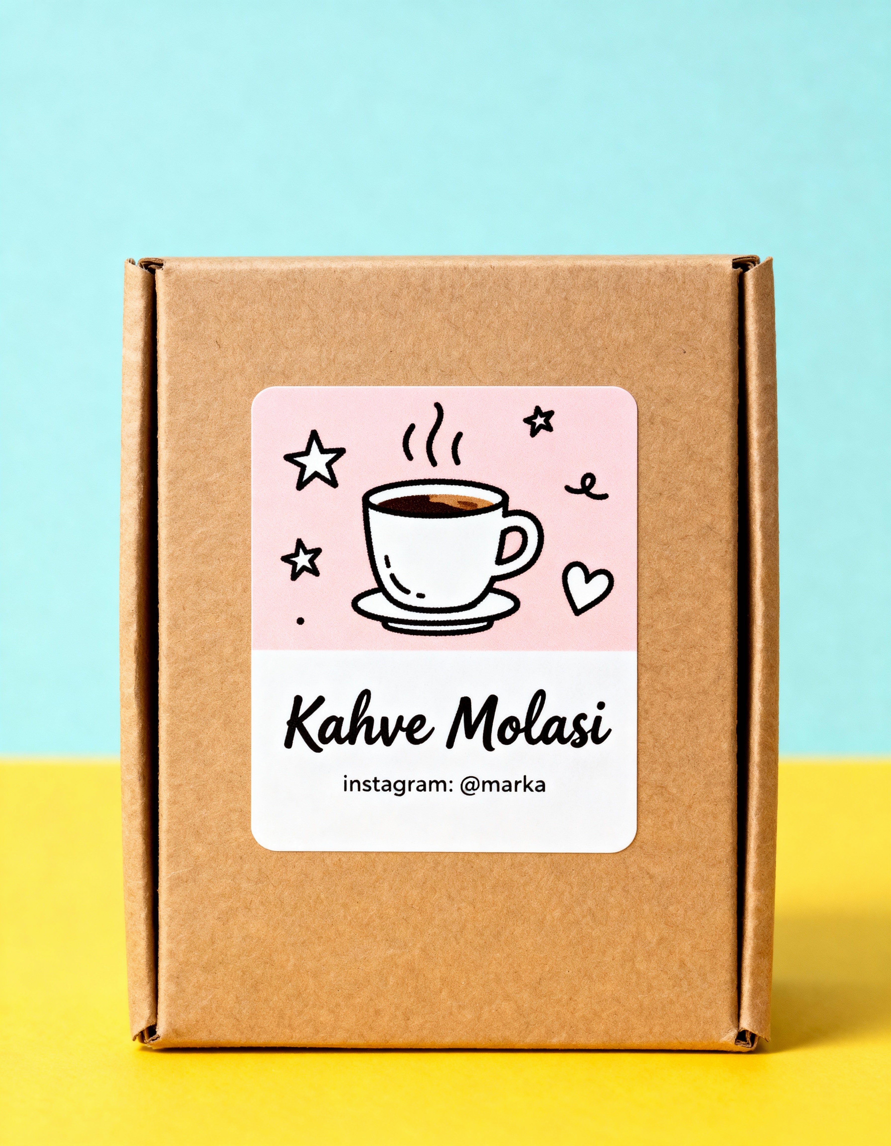 Kuşe Sticker Etiket