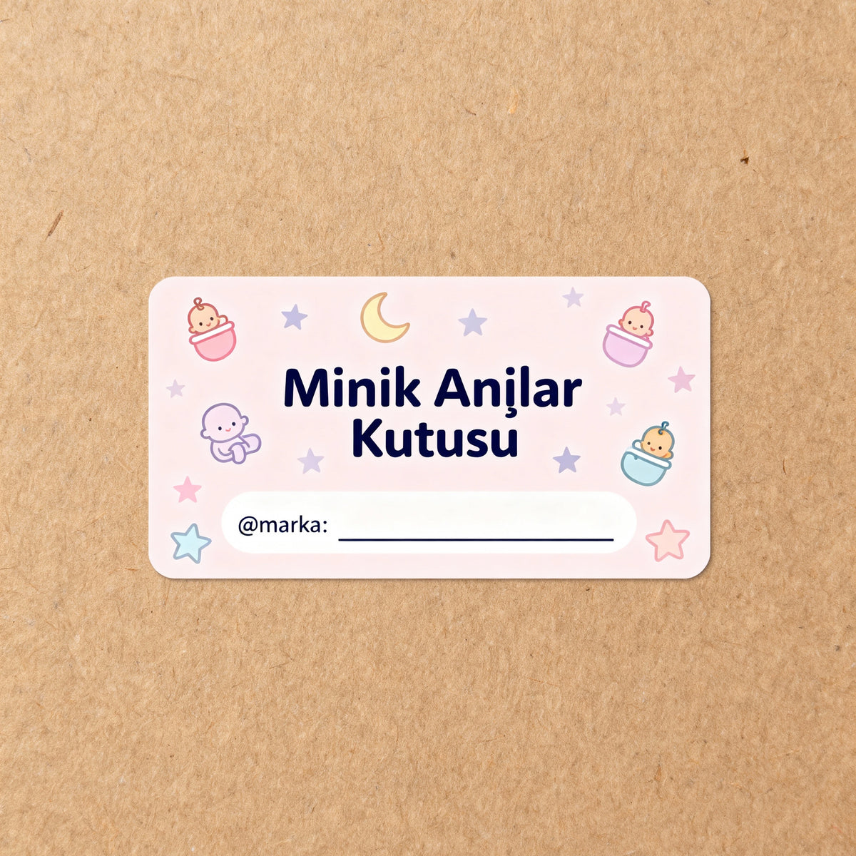 Kuşe Sticker Etiket