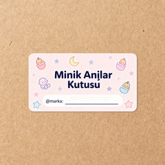 Kuşe Sticker Etiket